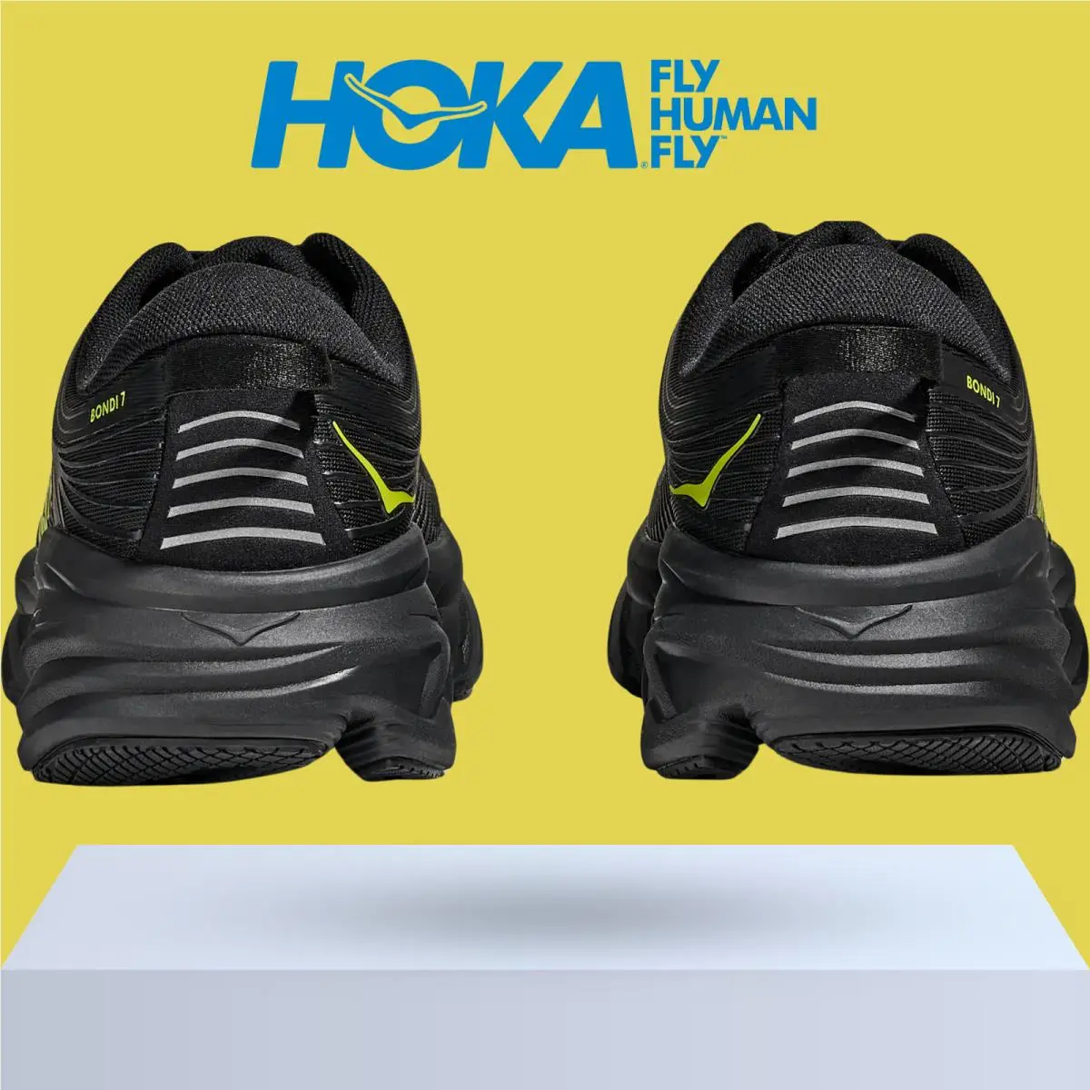 Hoka shoes - Hoka One One Bondi 7 - Asteroid/Black 11