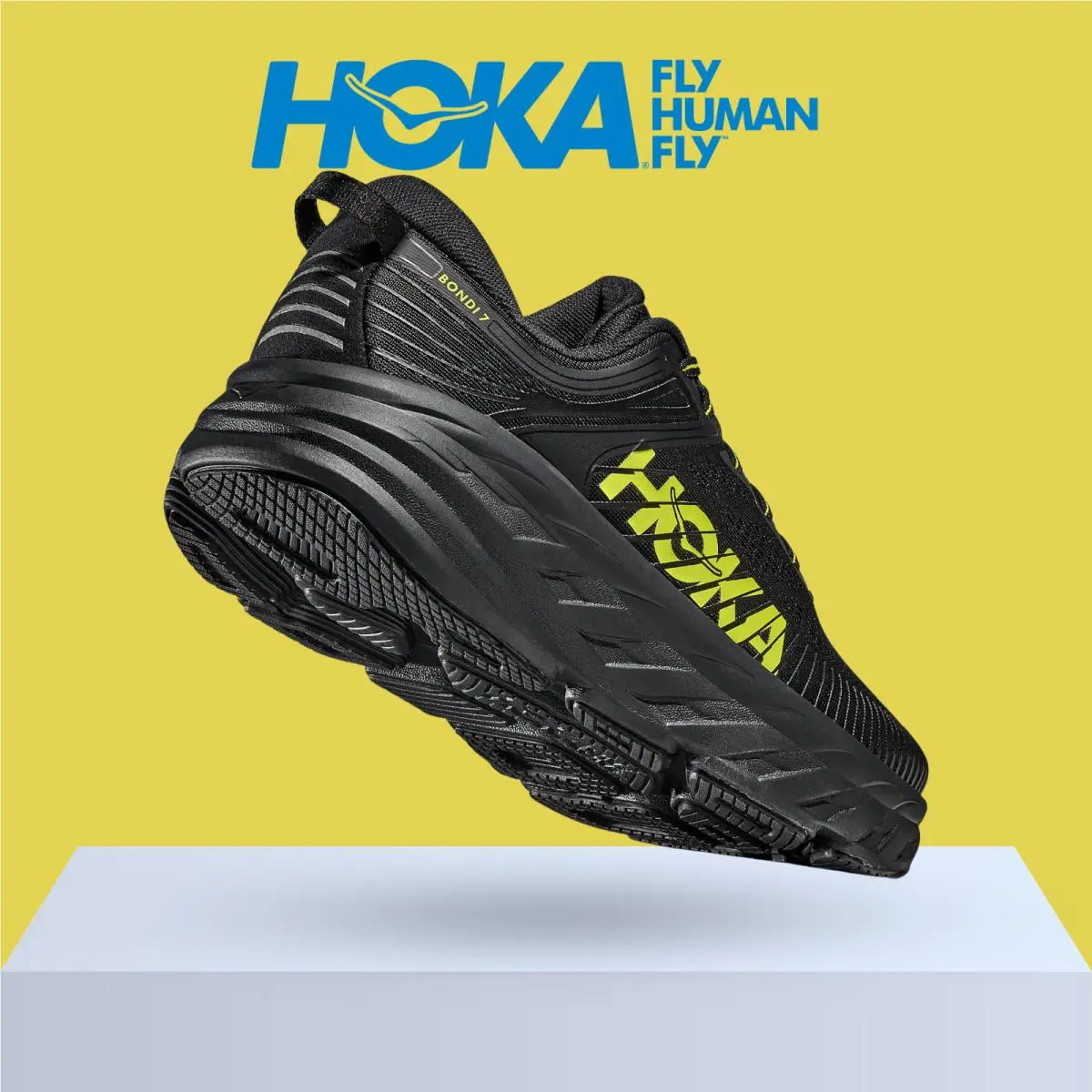 Hoka shoes - Hoka One One Bondi 7 - Asteroid/Black 13