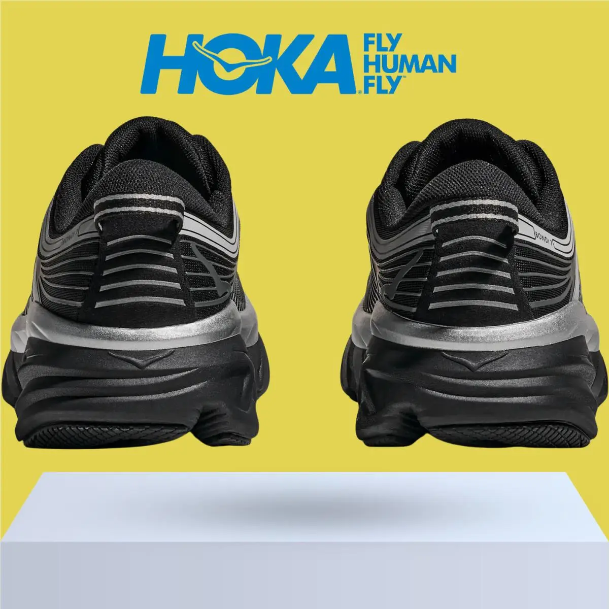 Hoka shoes - Hoka One One Bondi 7 - Asteroid/Black 16
