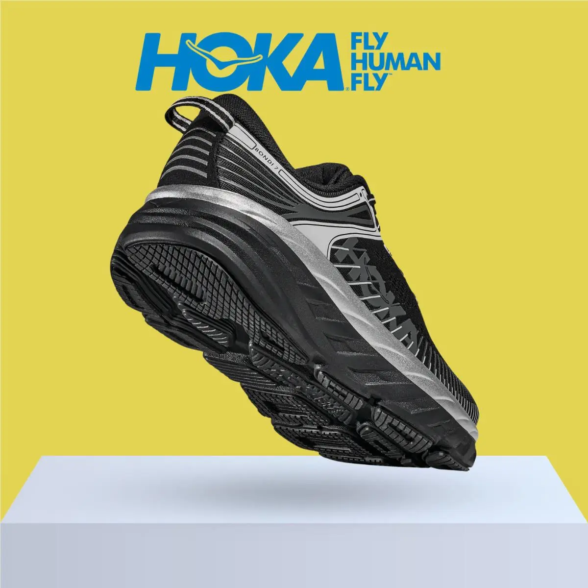 Hoka shoes - Hoka One One Bondi 7 - Asteroid/Black 18