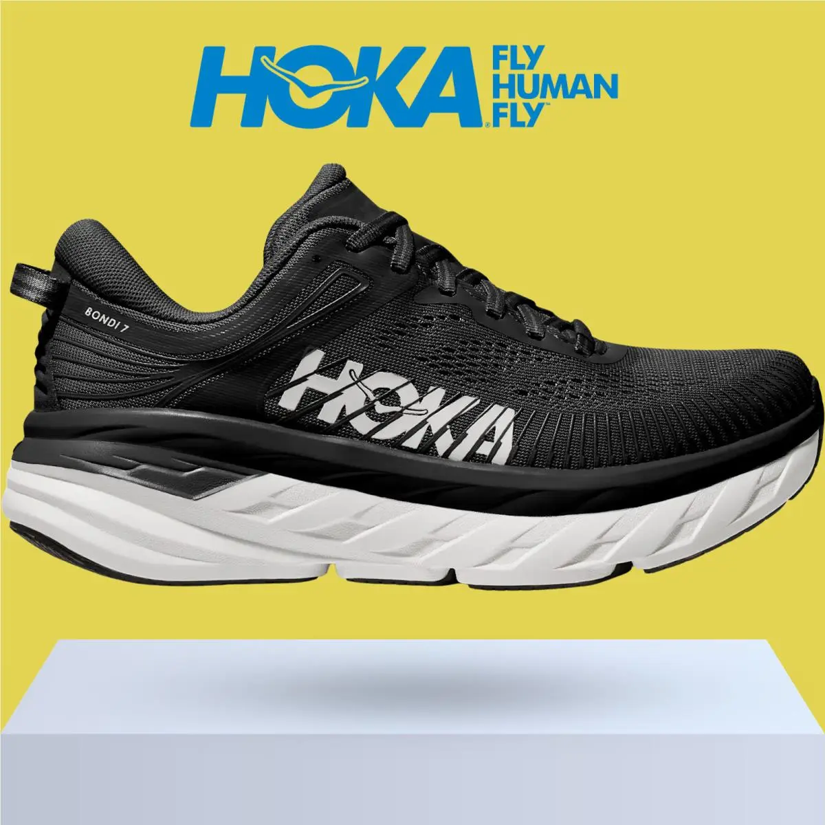 Hoka shoes - Hoka One One Bondi 7 - Asteroid/Black 39