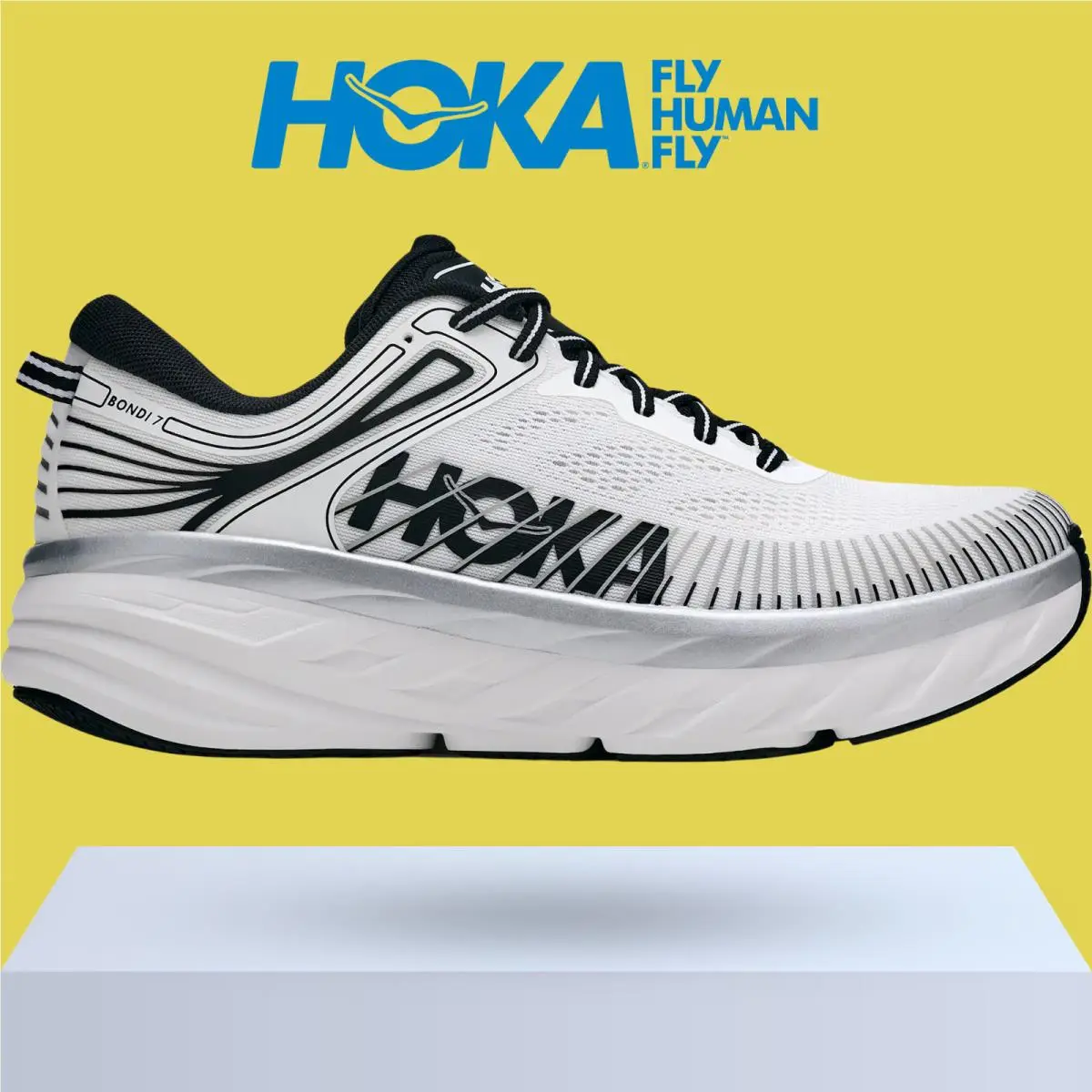 Hoka shoes - Hoka One One Bondi 7 - Asteroid/Black 24