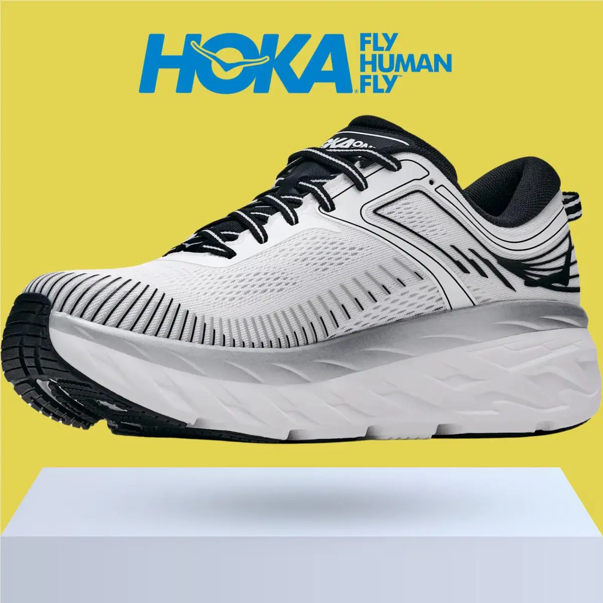 Hoka shoes - Hoka One One Bondi 7 - Asteroid/Black 25