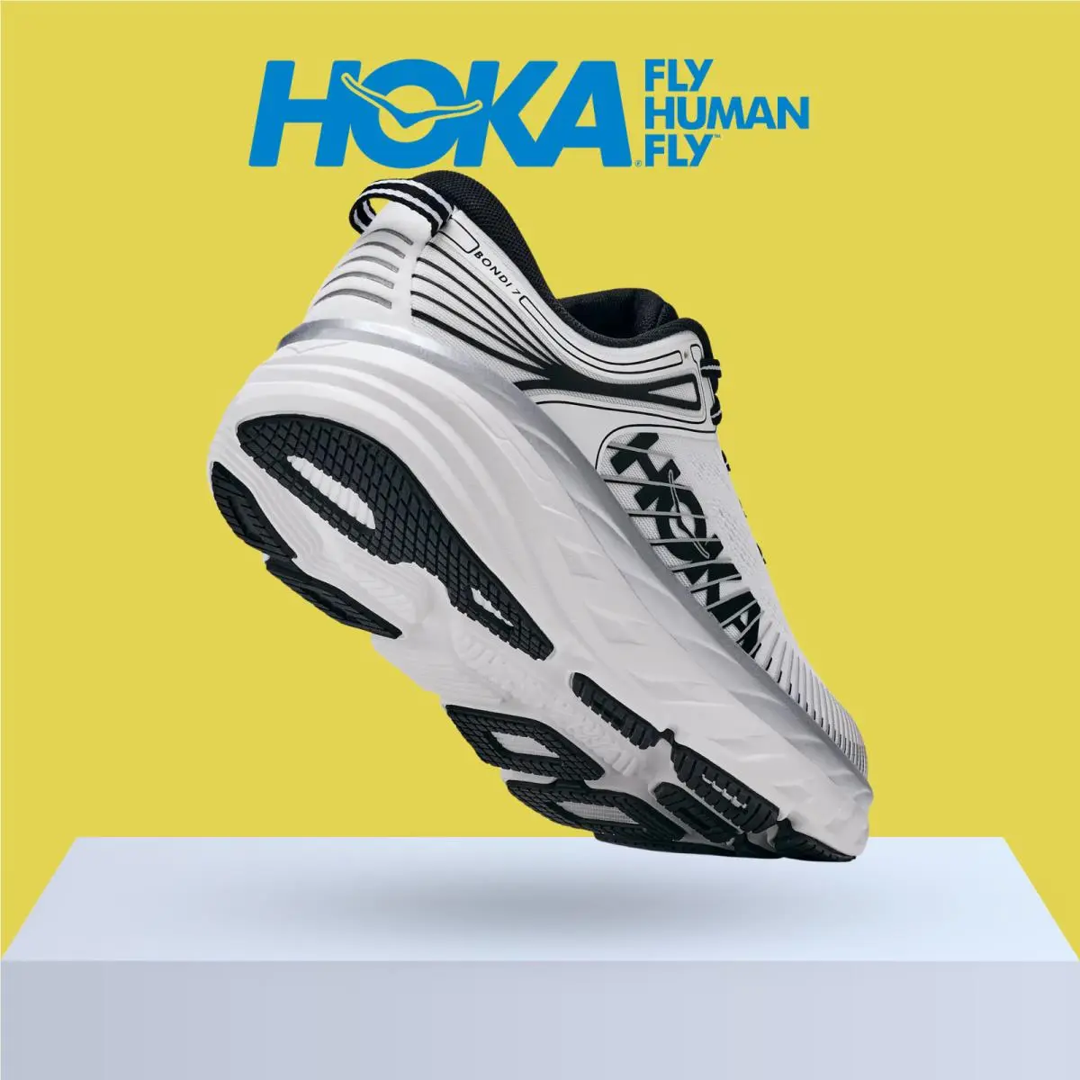 Hoka shoes - Hoka One One Bondi 7 - Asteroid/Black 28