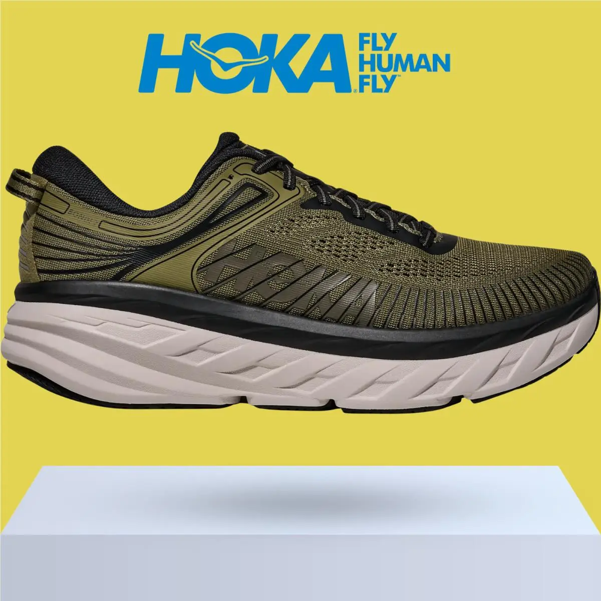 Hoka shoes - Hoka One One Bondi 7 - Asteroid/Black 29