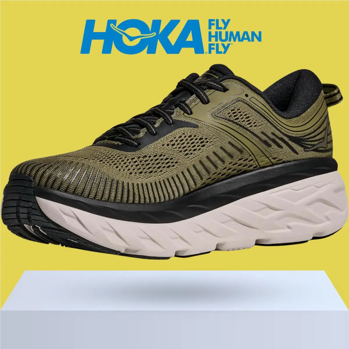Hoka shoes - Hoka One One Bondi 7 - Asteroid/Black 30