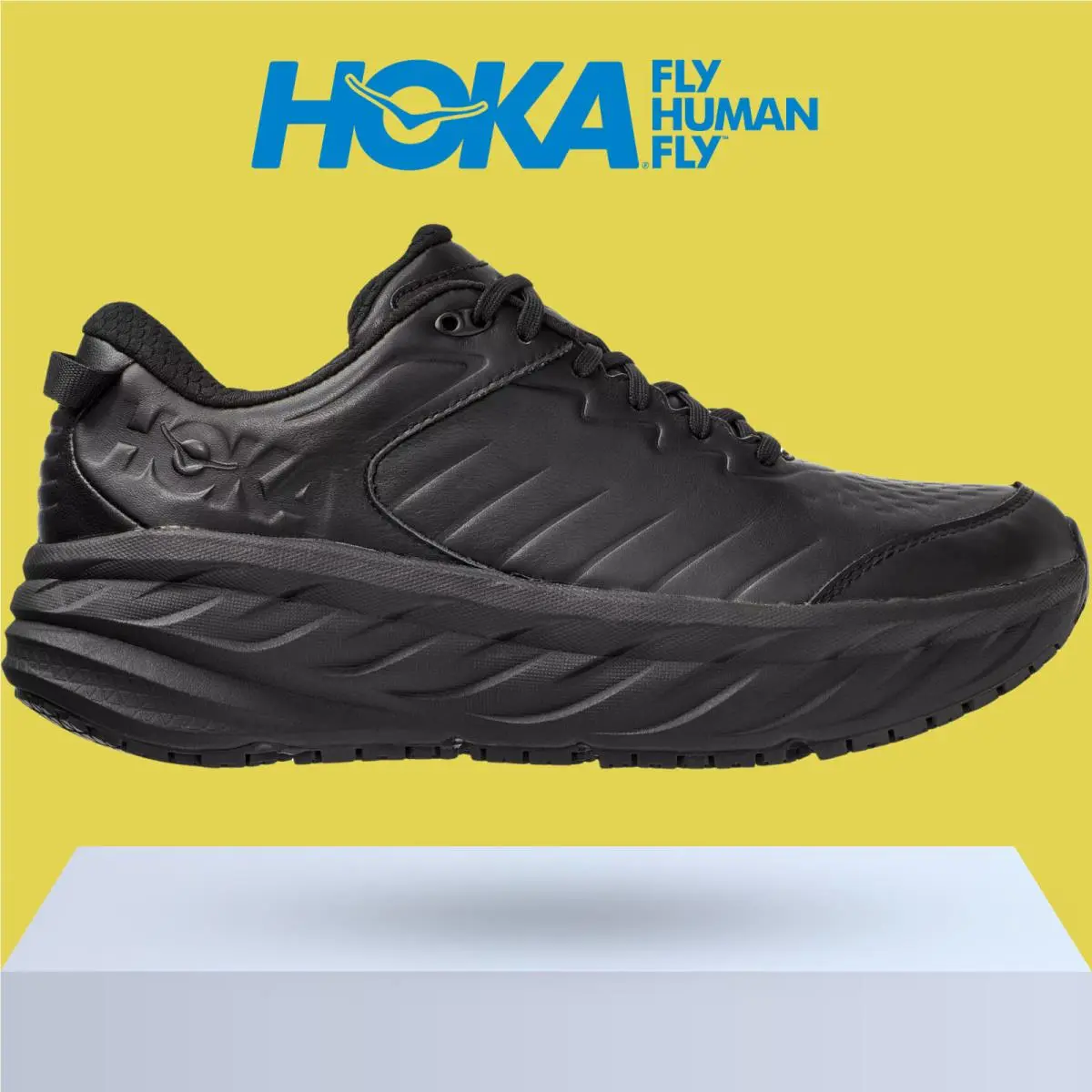 Hoka shoes - Hoka One One Bondi SR - Faded Navy/Carbon Black 14