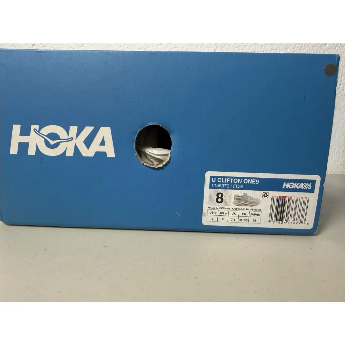 Hoka shoes - Clifton L LS Eggnog Shifting Sand - 1155370-FCG - Beige 17