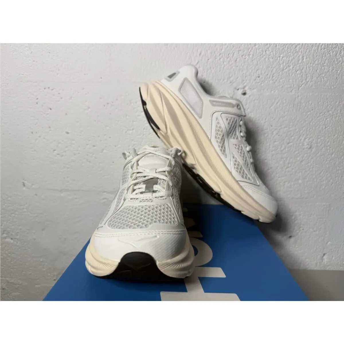 Hoka shoes - Clifton L LS Eggnog Shifting Sand - 1155370-FCG - Beige 11