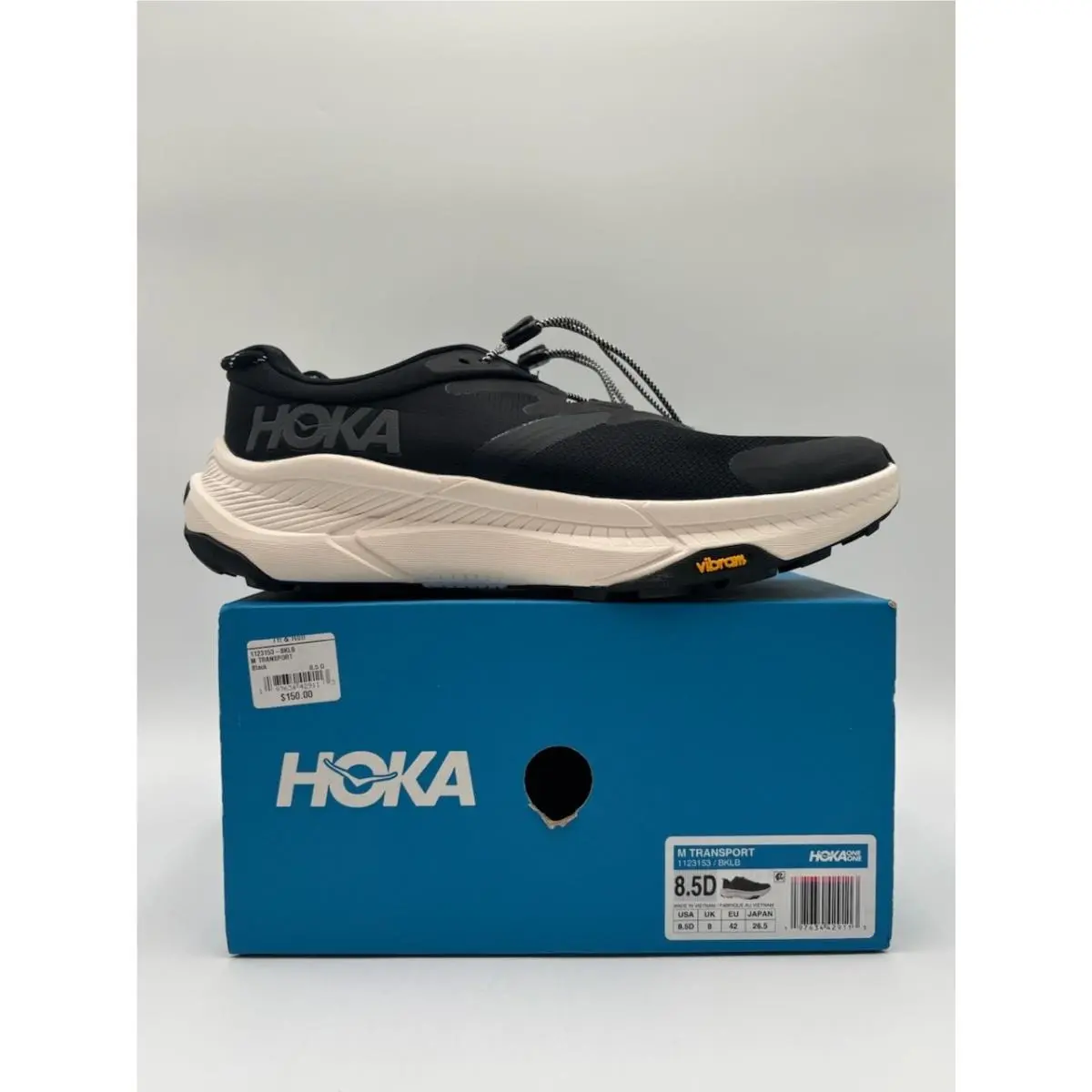 Hoka shoes - Hoka TRANSPORT BKLB - TRANSPORT BKLB - 1123153 - Black (UPC: 197634429113) 9