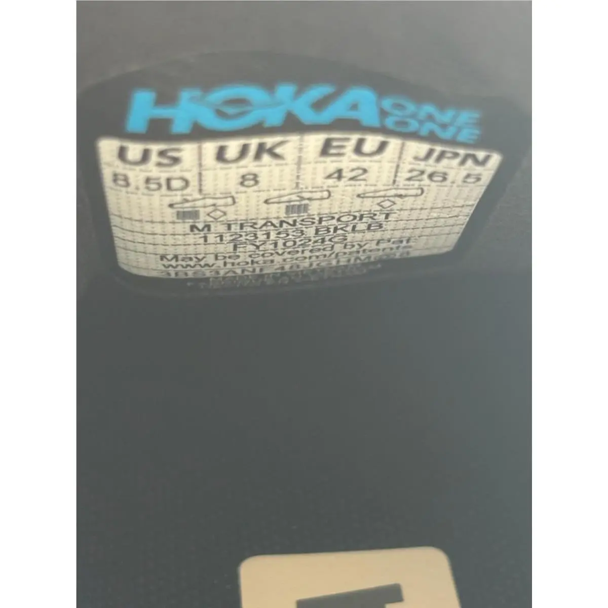 Hoka shoes - Hoka TRANSPORT BKLB - TRANSPORT BKLB - 1123153 - Black (UPC: 197634429113) 8