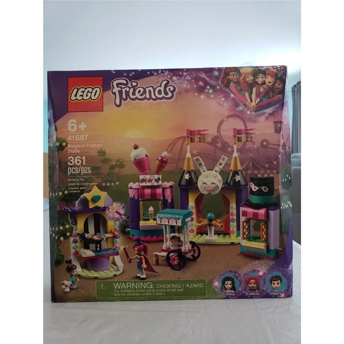 Lego Friends: Magical Funfair Stalls 41687 See Box Condition Retired