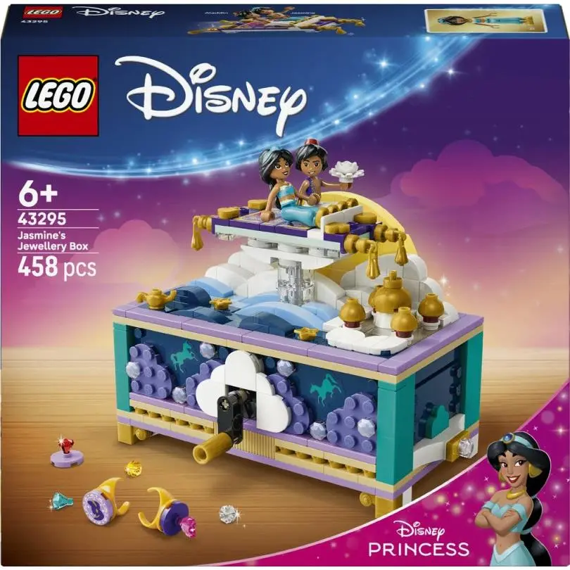 Lego Disney Princess Jasmine`s Jewelry Box 43295 Building Toy Set Gift