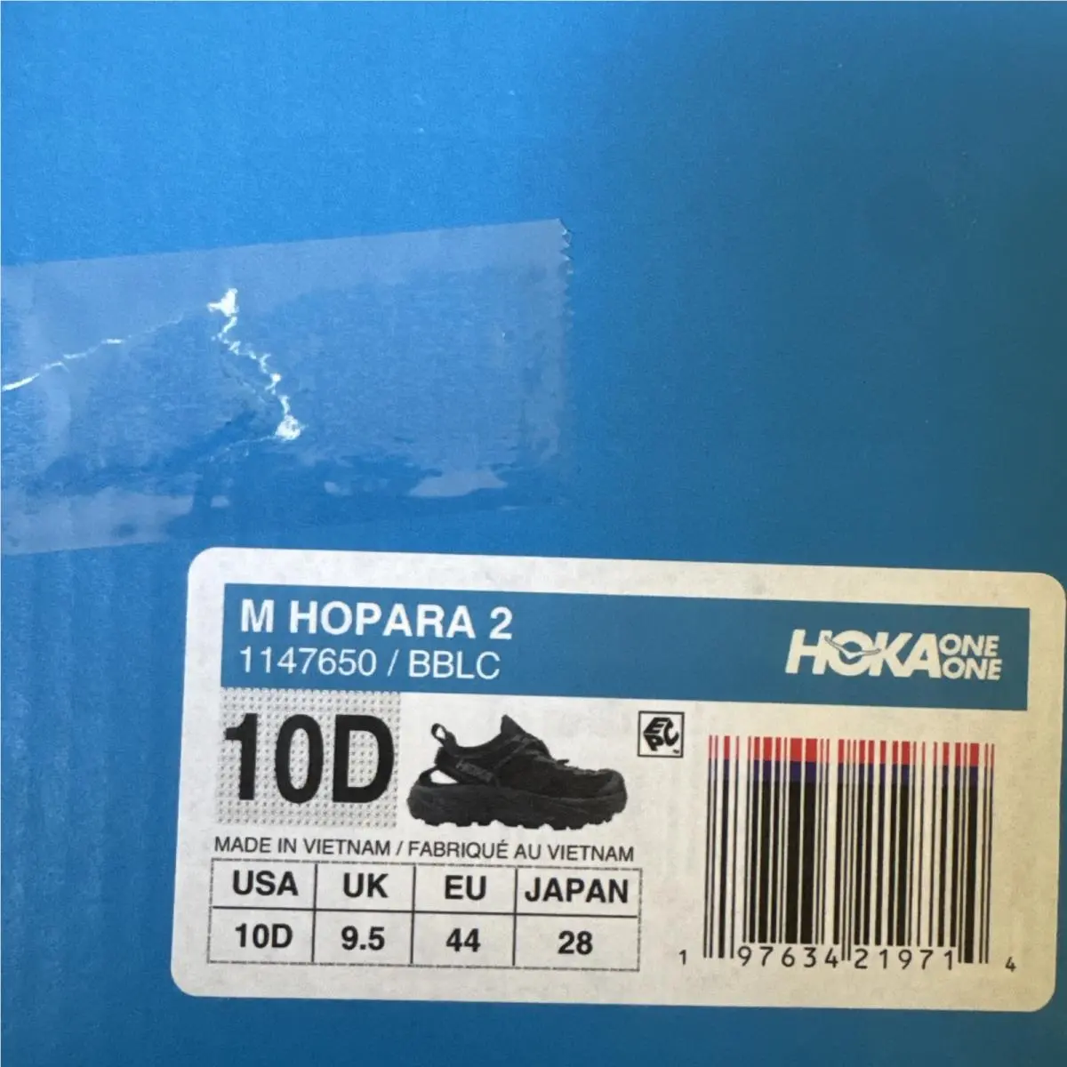 Hoka shoes - HOPARA 2 - HOPARA - 1147650 - Black (UPC: 0197634219714) 11