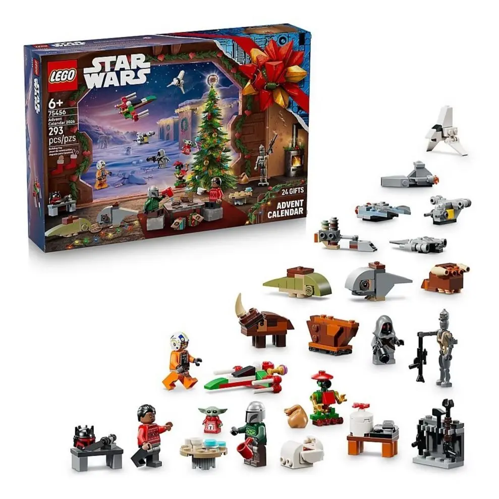 Lego Star Wars Advent Calendar 2026 Christmas Gift For Kids 75456 6+ 293Pcs