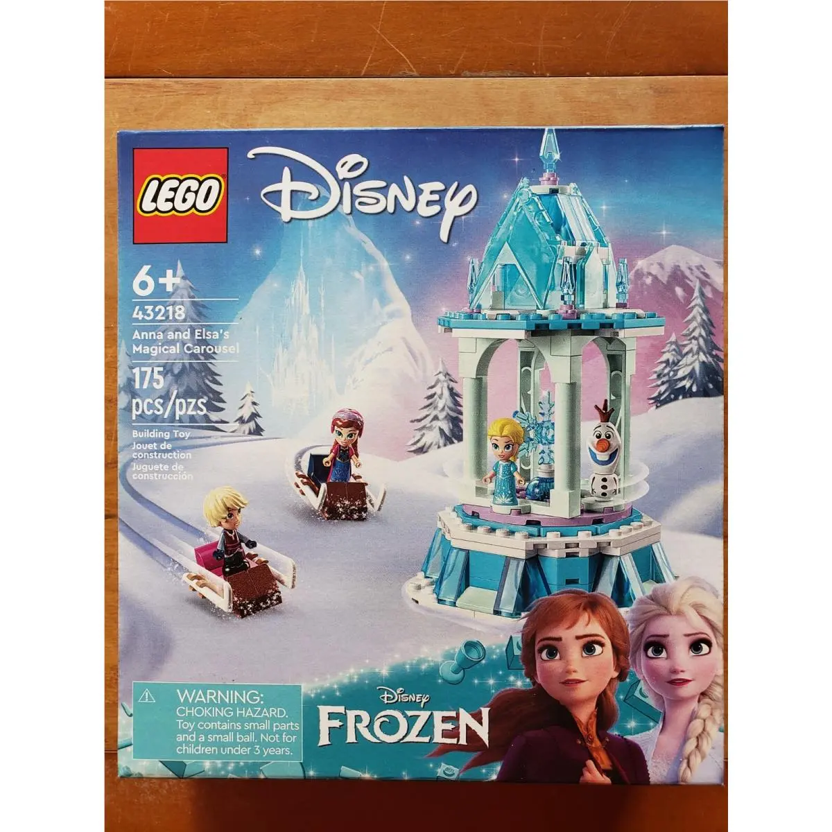 Lego Disney Princess: Anna and Elsa`s Magical Carousel 43218 Retired