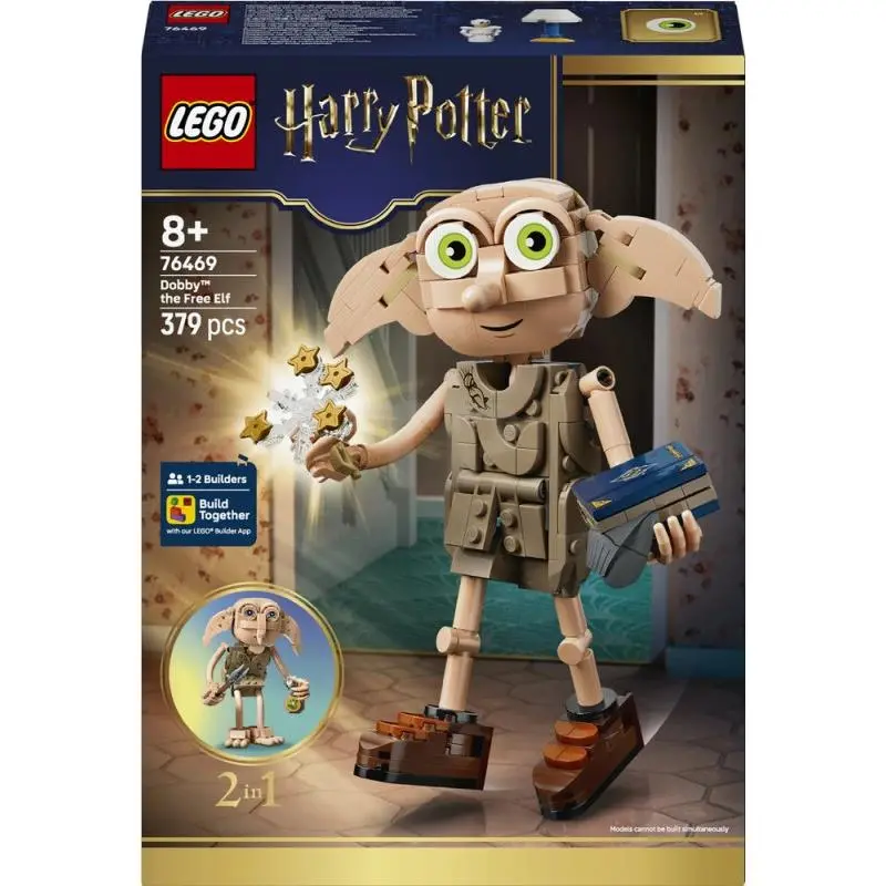 Lego Harry Potter Dobby The Free Elf 76469 Collectible Building Toy Set Gift