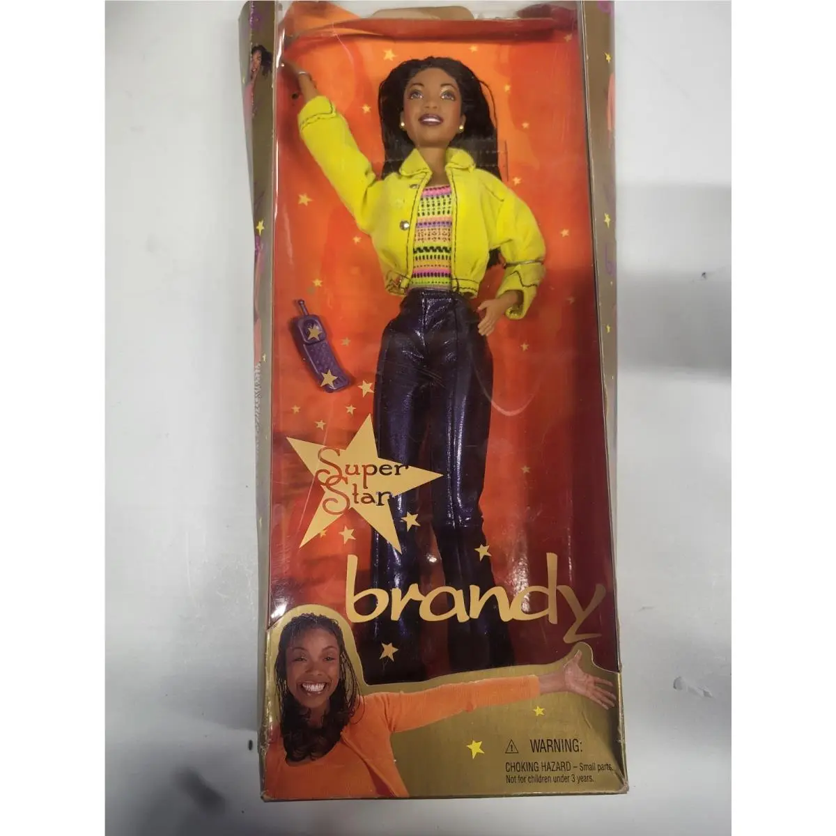 1999 Super Star Brandy Barbie Doll 27778 with Yellow Jacket