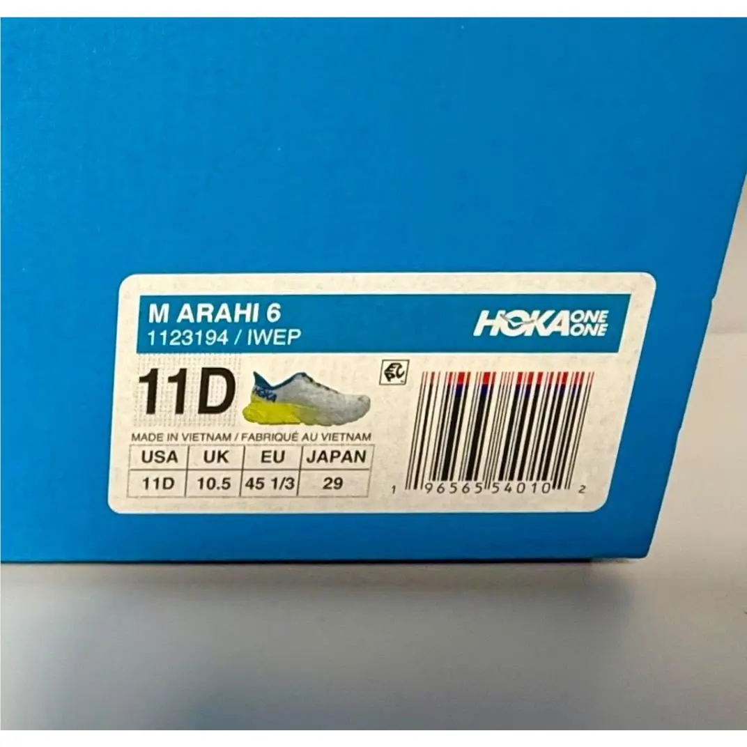 Hoka shoes - HOKA Arahi 6 - Arahi - 1123194-IWEP - Blue (UPC: 196565540102) 3