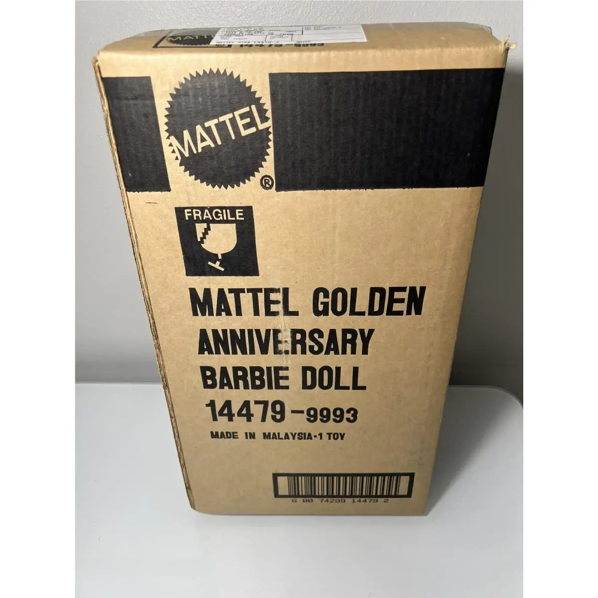 IN Shipper 50th Golden Anniversary Porcelain Barbie 1995 14479