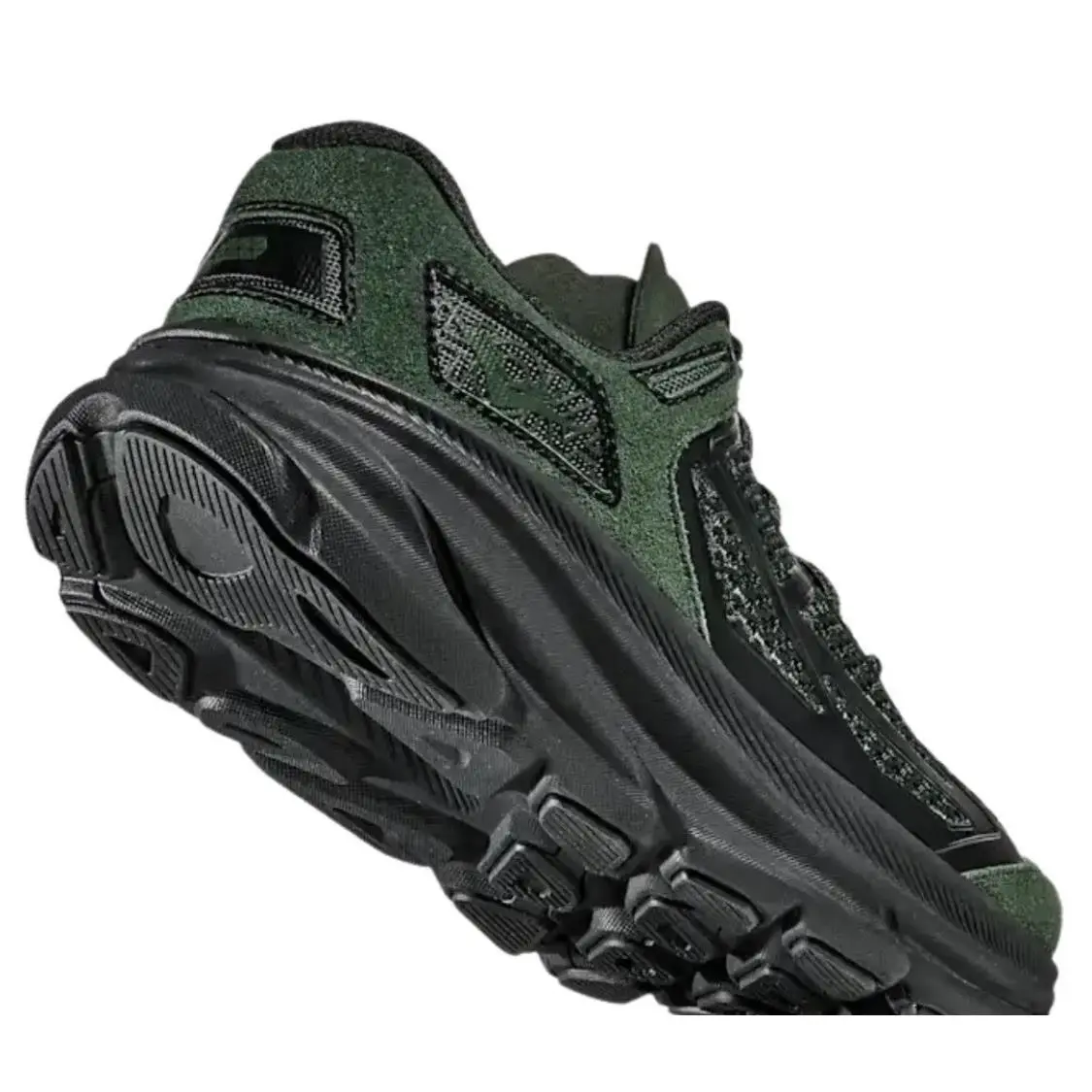 Hoka shoes - Hoka One One Clifton 9 - 1173333-FSTG - Forest Green /Black (UPC: 0198605205699) 2