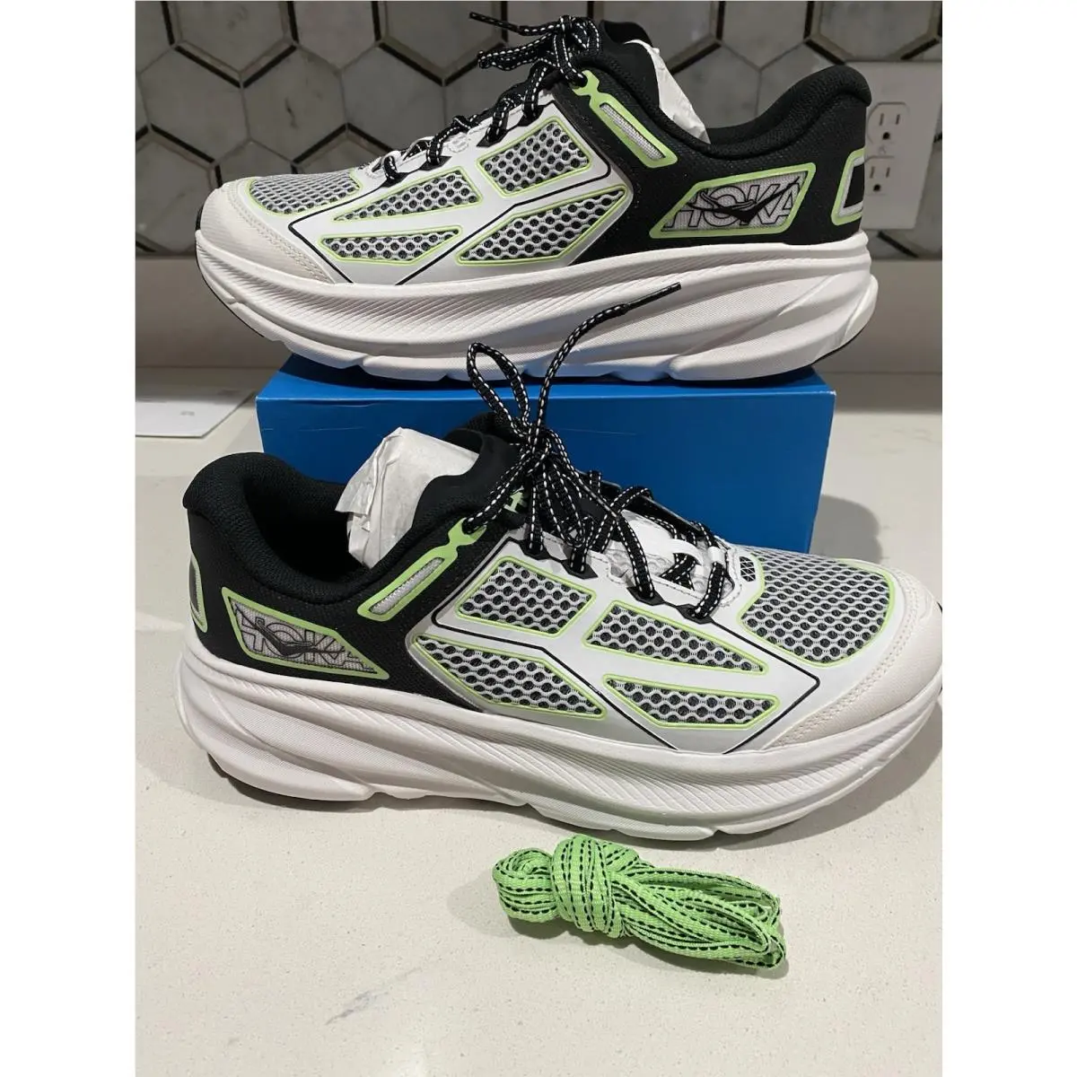 Mens Hoka Clifton One9 Lifestyle Sneakers Shoes Size 11.5