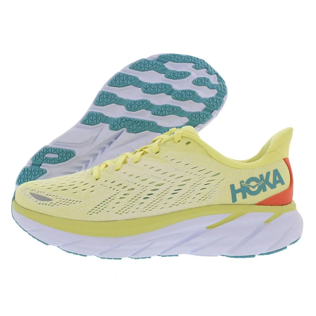 Hoka Clifton 8 Womens Shoes Size 9 Color: Yellow Pear/sweet Corn