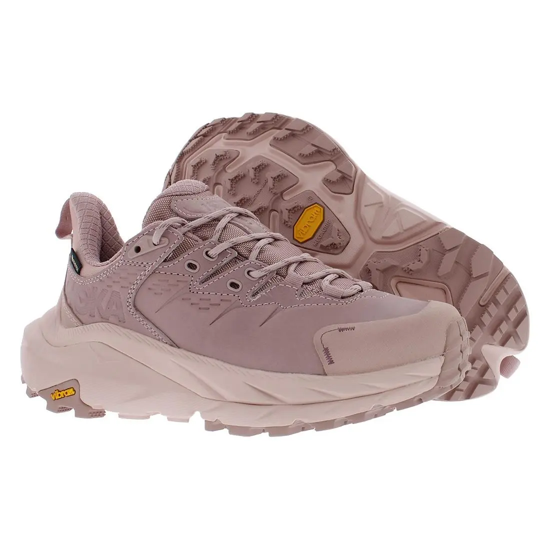 Hoka Kaha 2 Low Gtx Unisex Shoes Size 13 Color: Pale Mauve/peach Whip