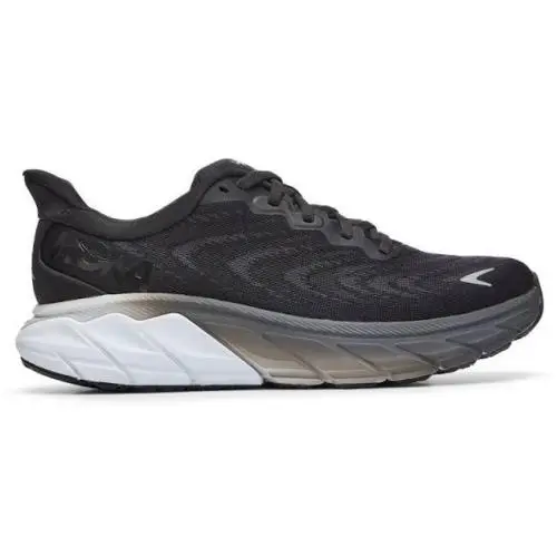 Hoka One Arahi 6 Black White Running Sneakers Women Sz 8 B