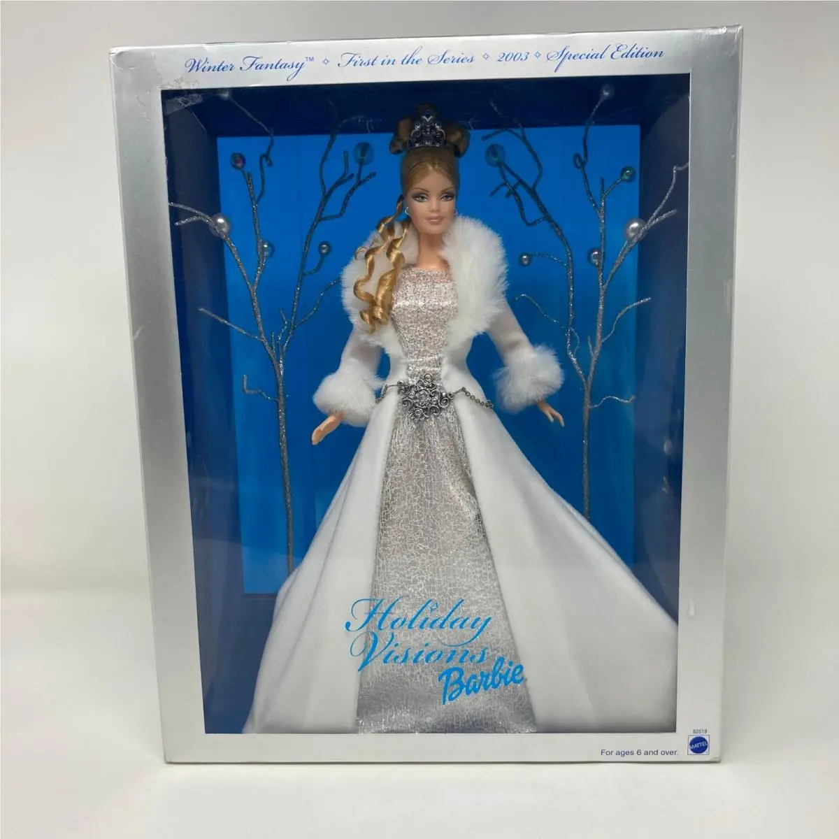 2003 Holiday Visions Barbie – Winter Fantasy Special Edition Blonde – Nrfb