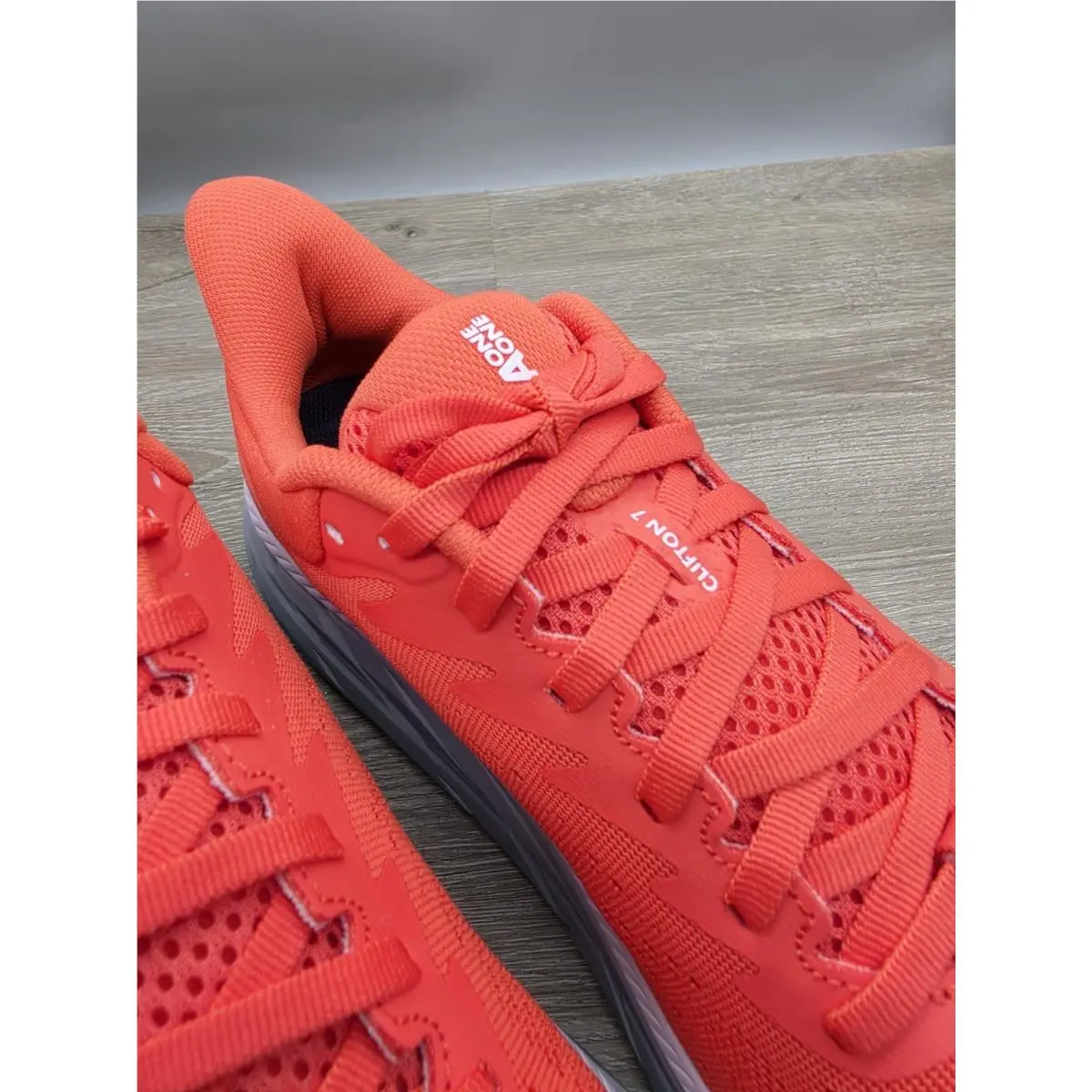 Hoka shoes - Hoka One One Clifton 7 - 1110509-HCWH - Hot Coral 10