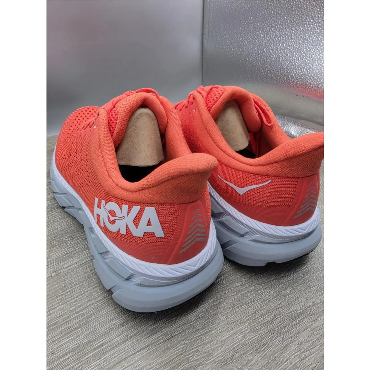 Hoka shoes - Hoka One One Clifton 7 - 1110509-HCWH - Hot Coral 17