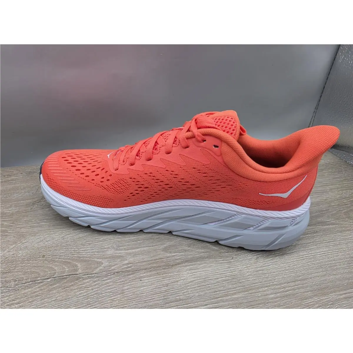 Hoka shoes - Hoka One One Clifton 7 - 1110509-HCWH - Hot Coral 18
