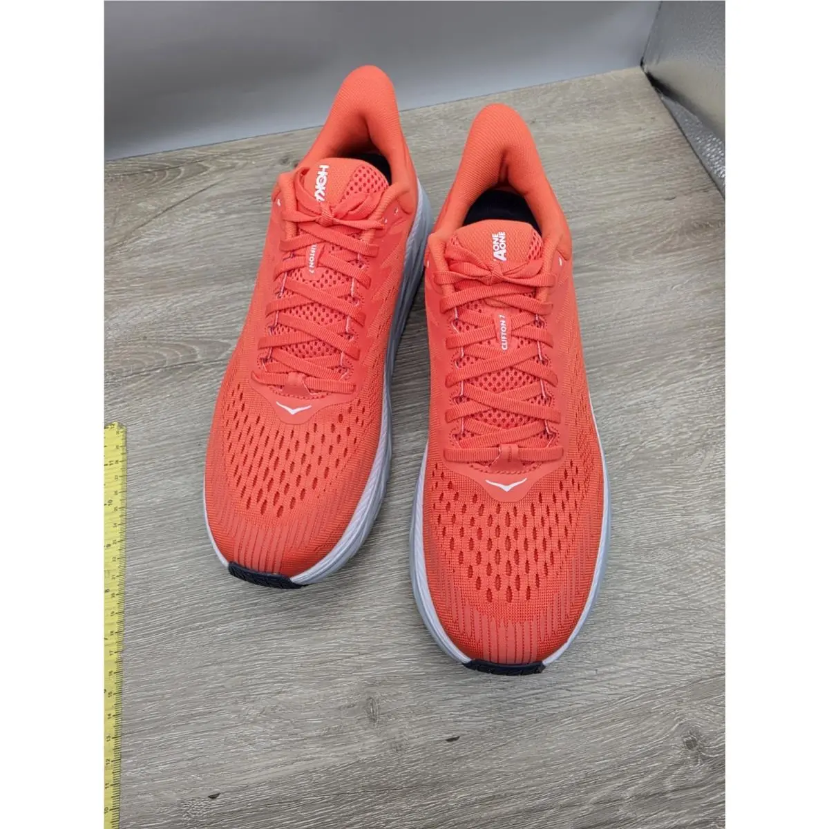 Hoka shoes - Hoka One One Clifton 7 - 1110509-HCWH - Hot Coral 3