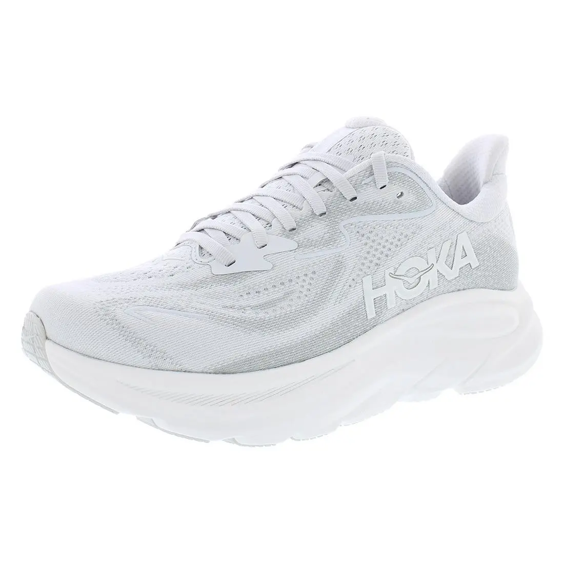 Hoka Clifton 10 Wide Womens Shoes Size 9 Color: Cosmic Grey/stardust