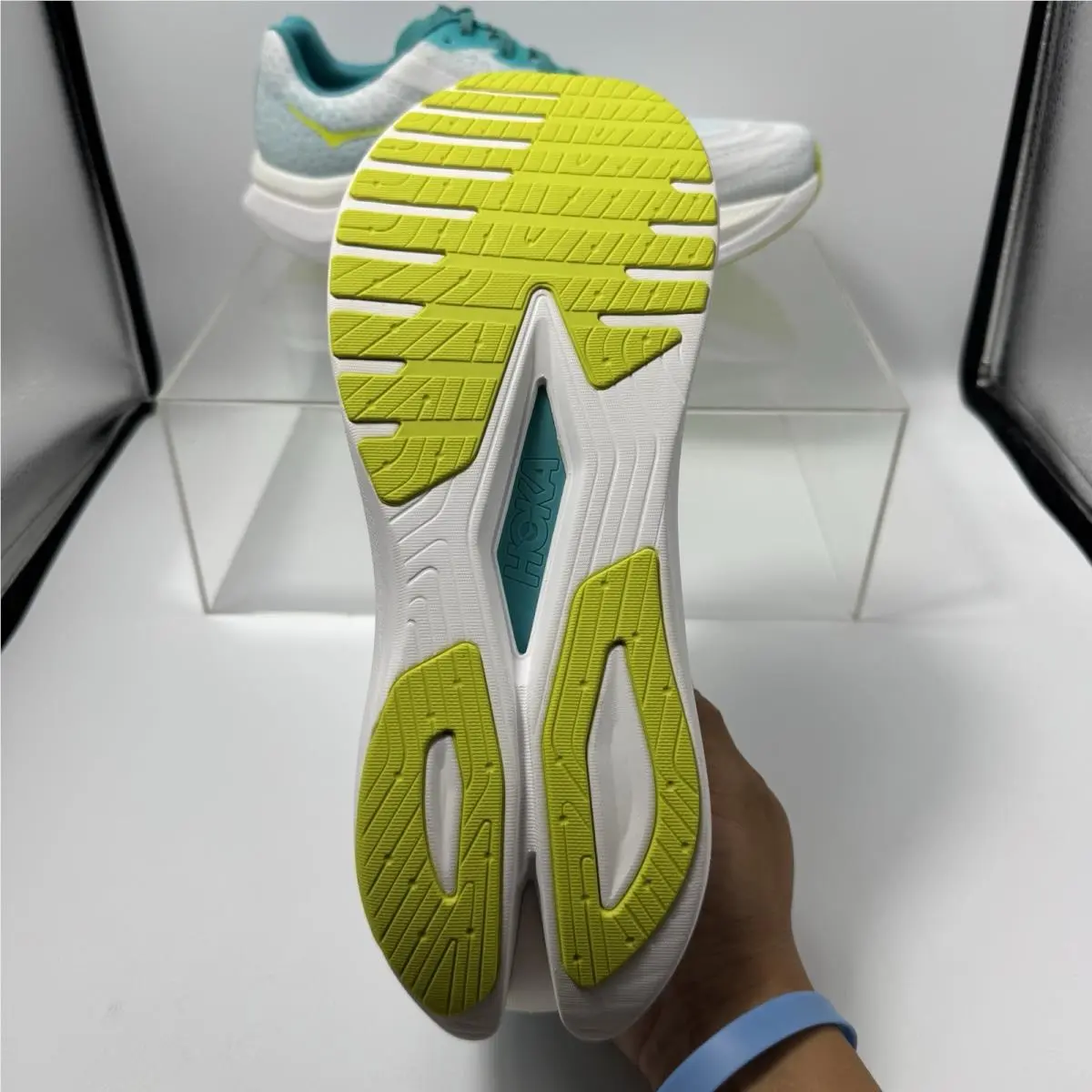 Hoka shoes - Hoka One One HOKA Mach X - 1141450-WBGL - White 6