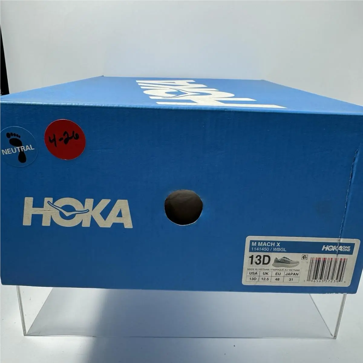 Hoka shoes - Hoka One One HOKA Mach X - 1141450-WBGL - White 7
