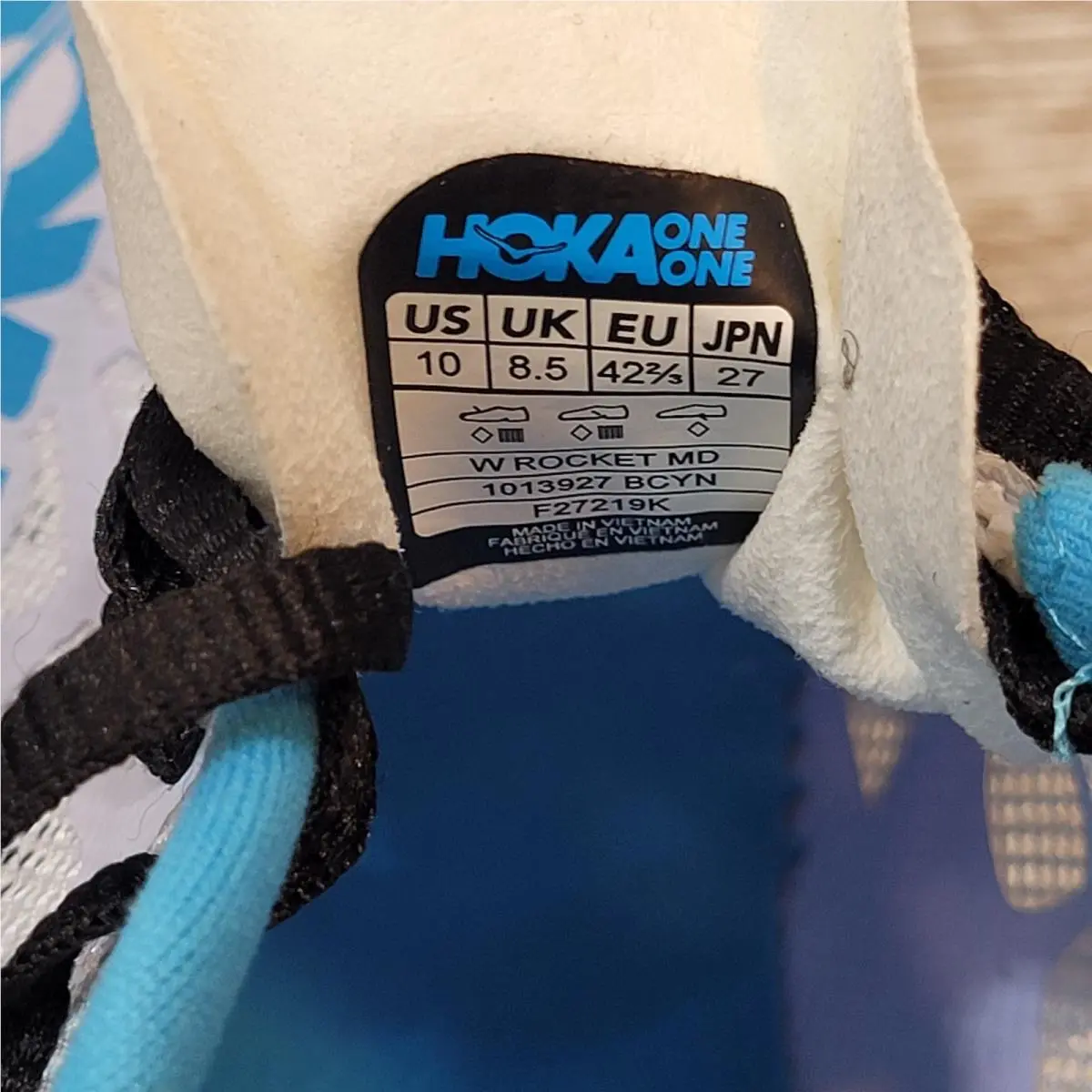 Hoka shoes - W Rocket MD - Rocket - F27219K - White (UPC: 191142324946) 5