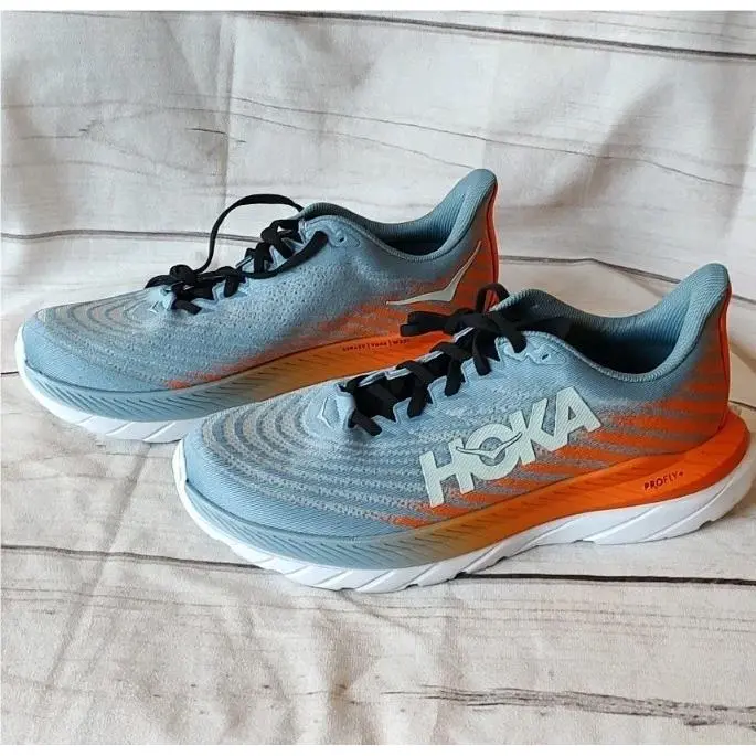 Hoka shoes - Hoka One One Mach 5 - 1127893-MSPBL - Mountain Spring / Puffin`s Bill 5