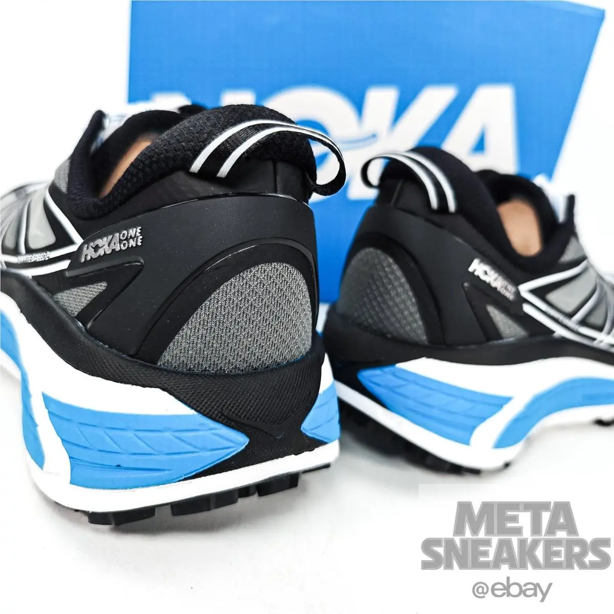 Hoka shoes - Hoka One One Mafate Speed - 1126851 BWHT - Black 2