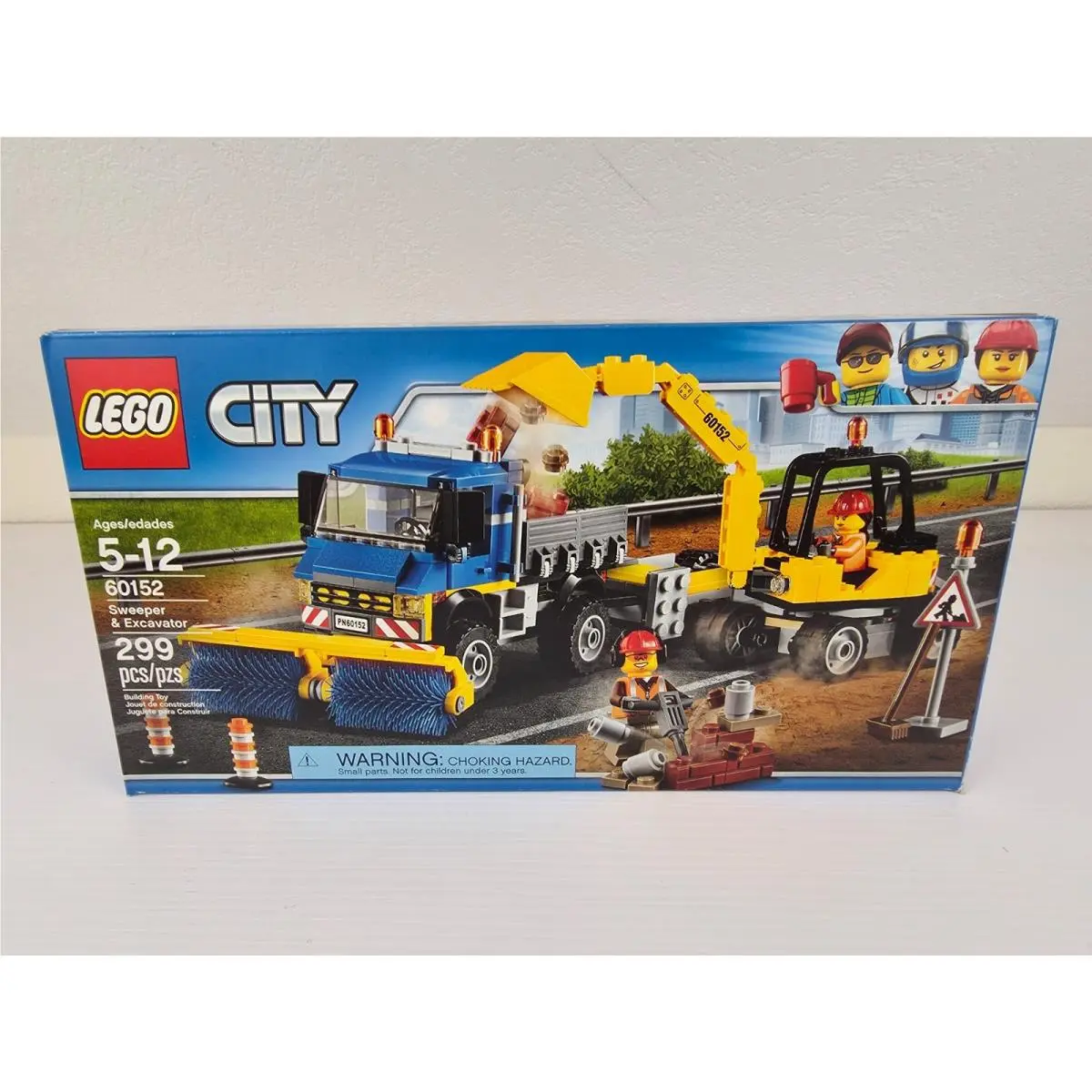 Lego City: Sweeper Excavator 60152 - Retired - 2017