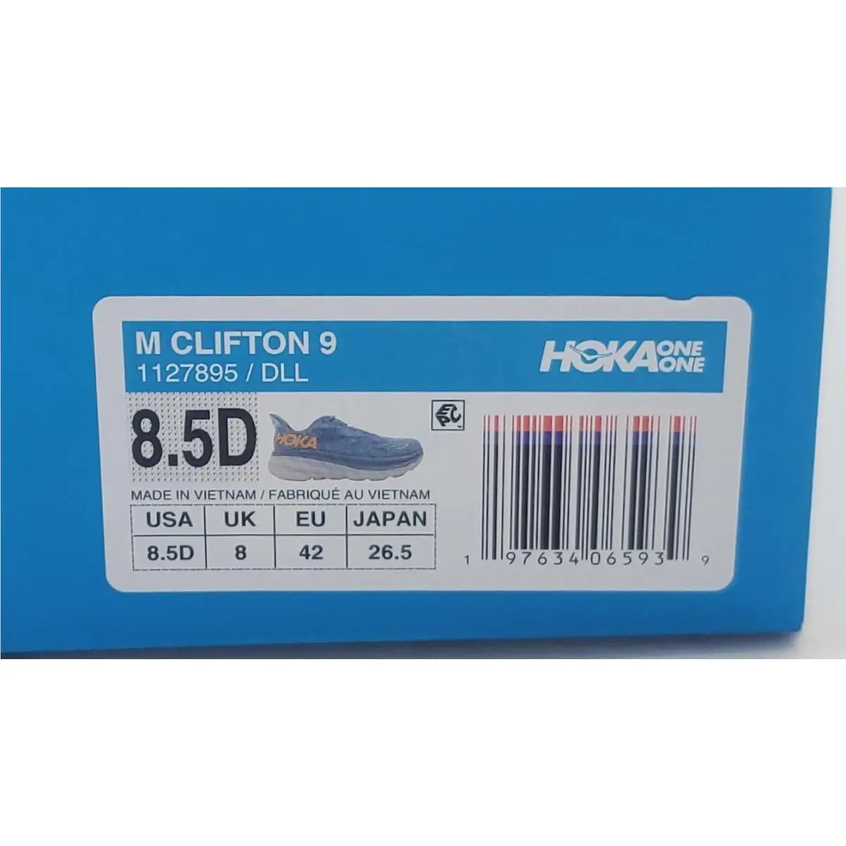Hoka shoes - Hoka One One Clifton 9 - Blue 0