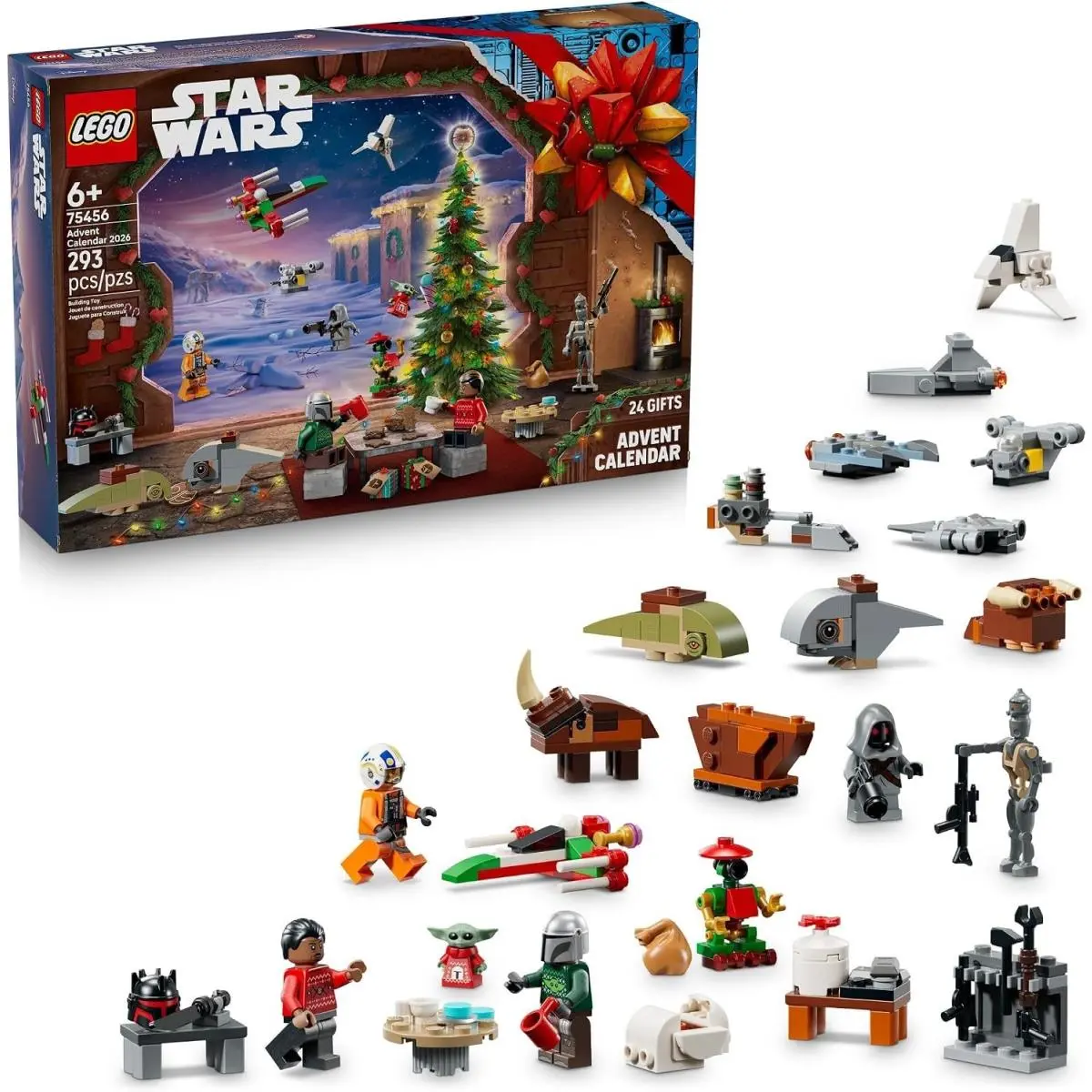 Lego Star Wars Advent Calendar 2026 75456 Christmas Kids Building Toy 293pc