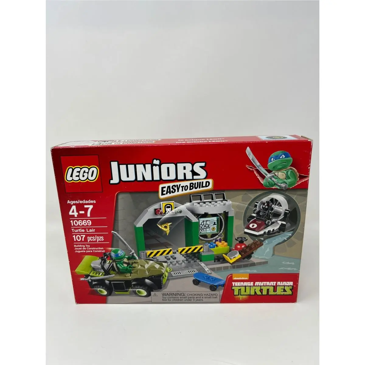 Lego Juniors Turtle Lair 10669 Building Set