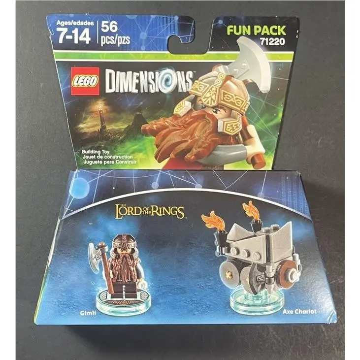 Lego Dimensions Fun Pack 71220 The Lord of The Rings / Gimli Axe Chariot