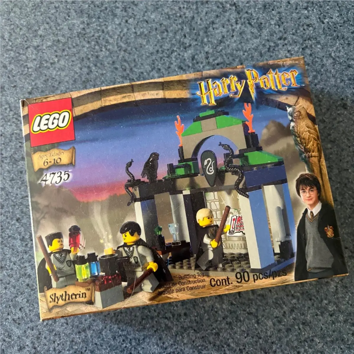Lego Harry Potter Slytherin 4735 - Nisb - Exc - 90 Pcs - 2002