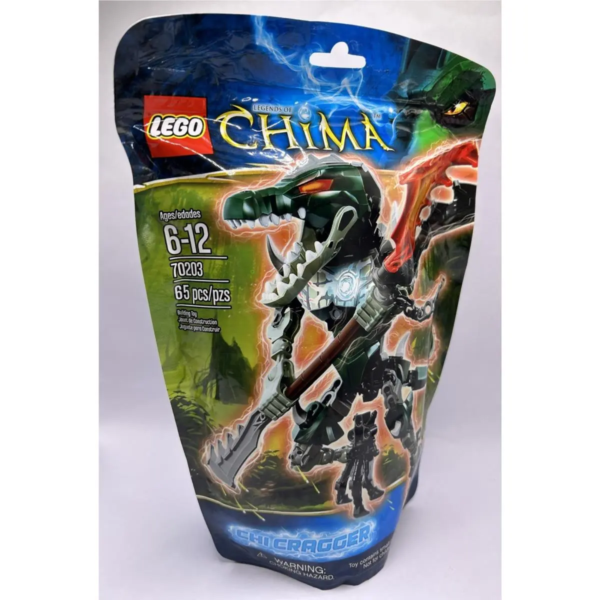 Lego 70203 Legends of Chima Chi Cragger 65 Pcs Retired