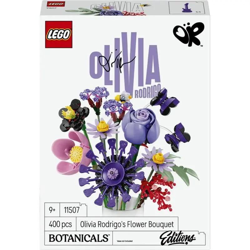 Lego Botanicals Olivia Rodrigo`s Flower Bouquet 11507 Building Toy Set Gift