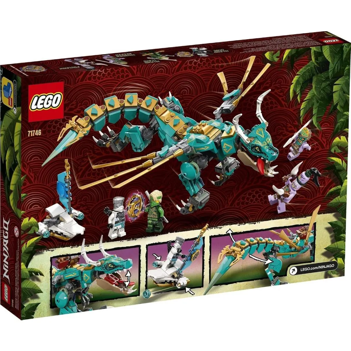Lego Ninjago 71746 Jungle Dragon - Box