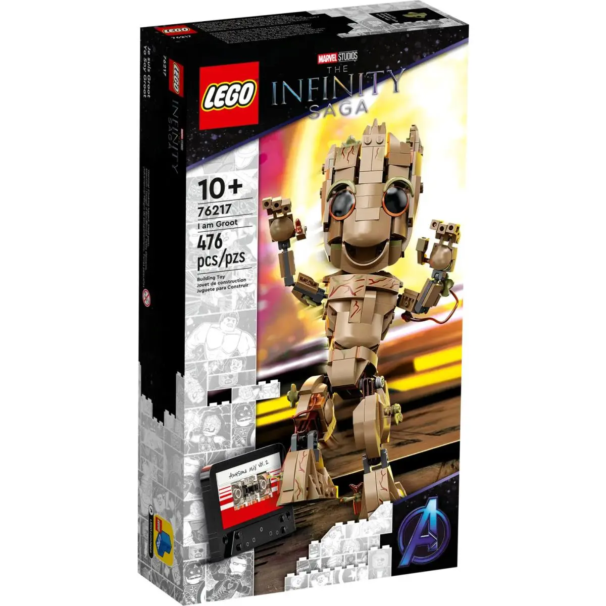 Lego Marvel I am Groot Set 76217